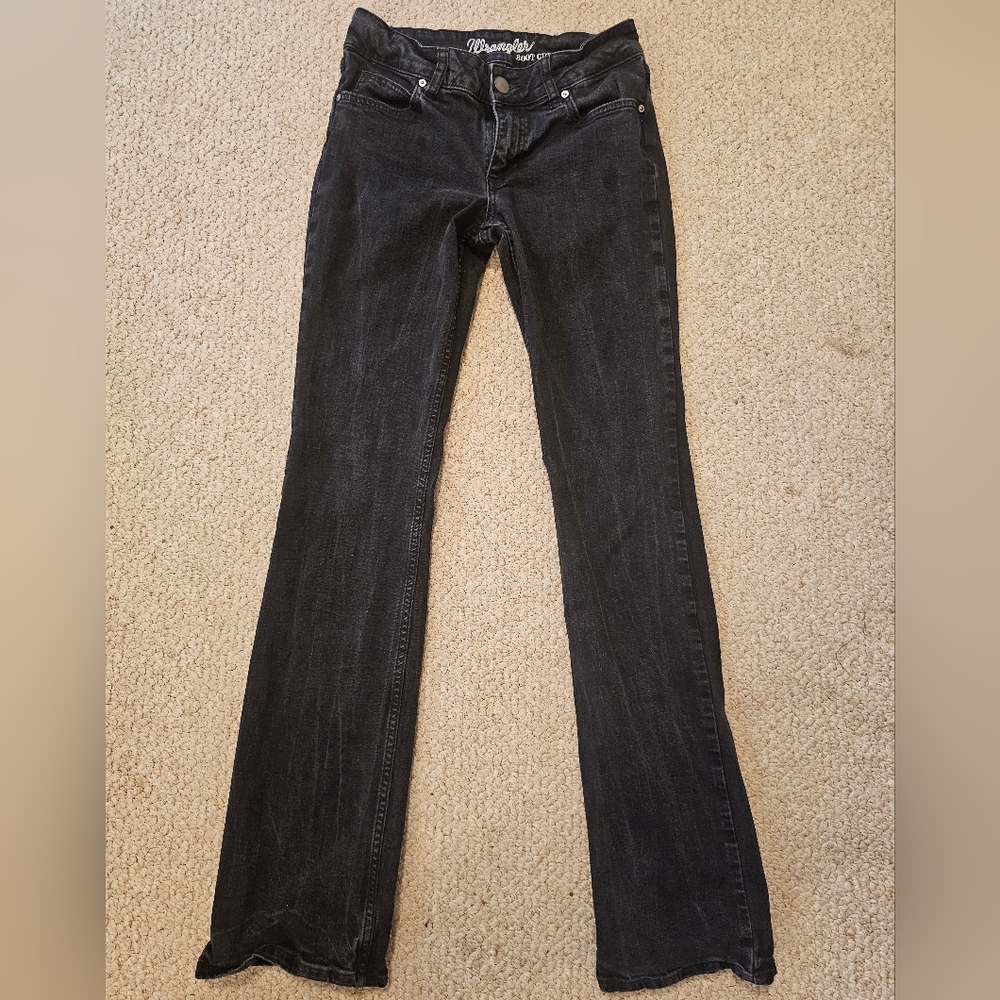 Wrangler Women's Black Boot Cut Jeans